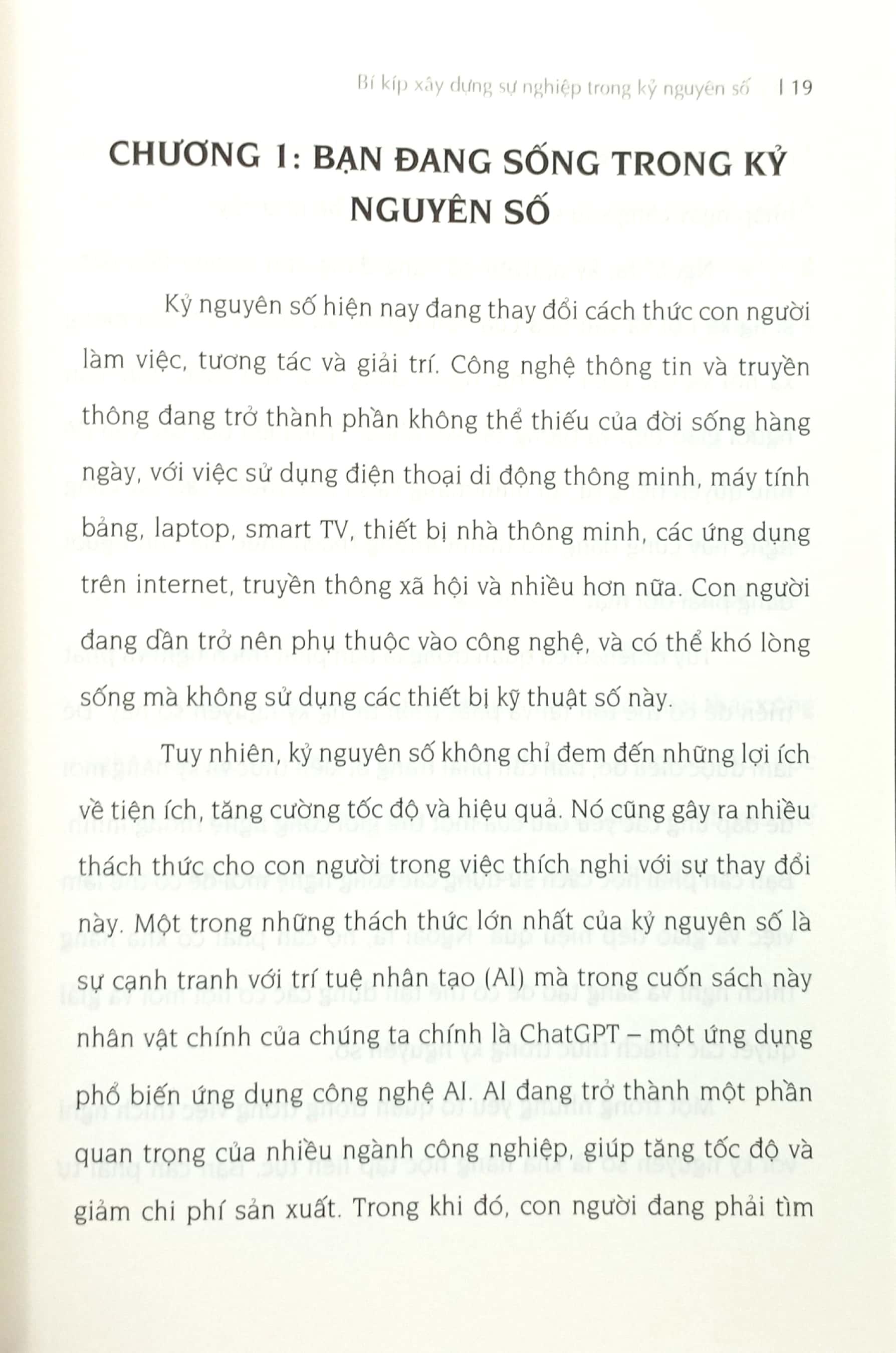 ChatGPT Toàn Tập - Bí Kíp Xây Dựng Sự Nghiệp Trong Kỷ Nguyên Số