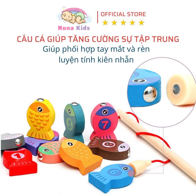 Bảng chữ cái gỗ thông minh NUNAKIDS 7 in 1 đồ chơi cho bé trai gái gồm hình khối, bảng chữ cái và phương tiện