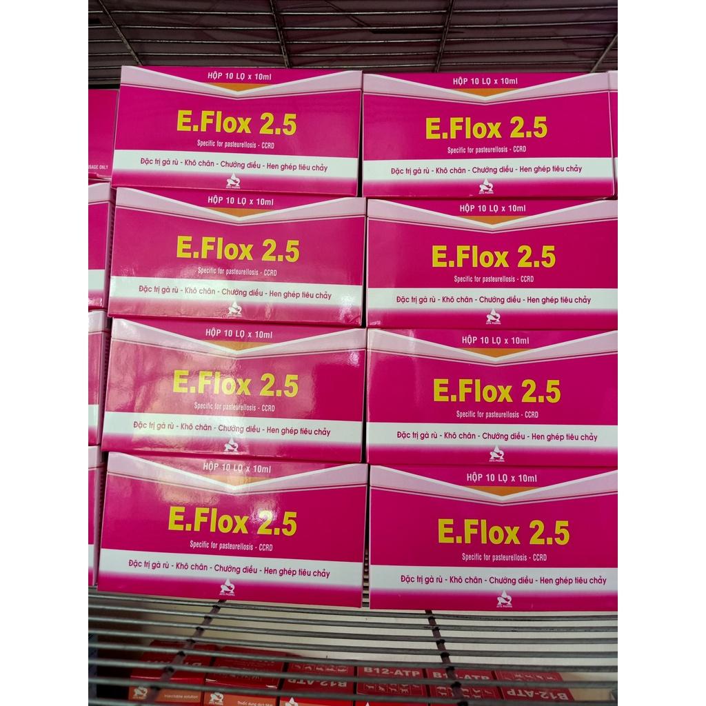 E.F. LOX 2,5 TỤ HUYẾT TRÙNG LỌ 10ML