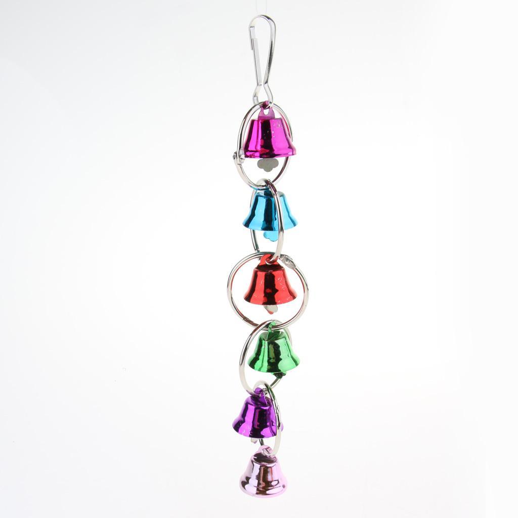 5PCS Parakeet Bird Toys Bird Perches Swing Toys Bridge Toys for Parakeets