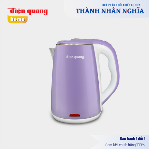 Ấm siêu tốc Điện Quang ĐQ EKT15 1518 đế xoay 360 độ, tự động ngắt điện hàng chính hãng