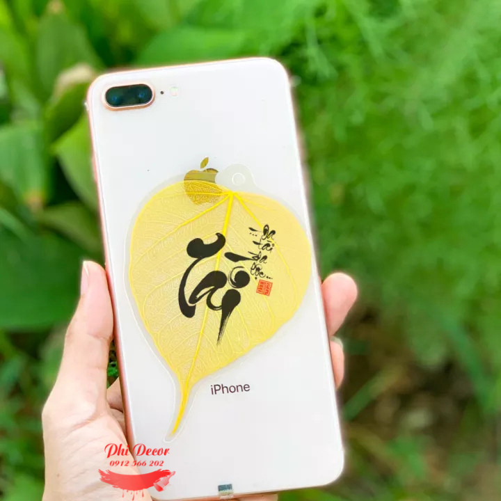 - LÁ Bồ Đề Tài Lộc - Chữ TÀI