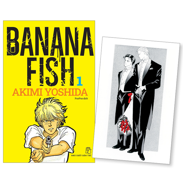 Truyện Tranh: Banana Fish - Tập 1 - Tặng Kèm Postcard Giấy
