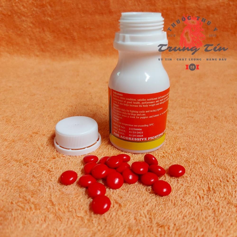 Multi – Vitamin With Vitamin B12 - Th.uốc bổ gà đá . nuôi gà cao cấp Philippines - lọ 100 viên