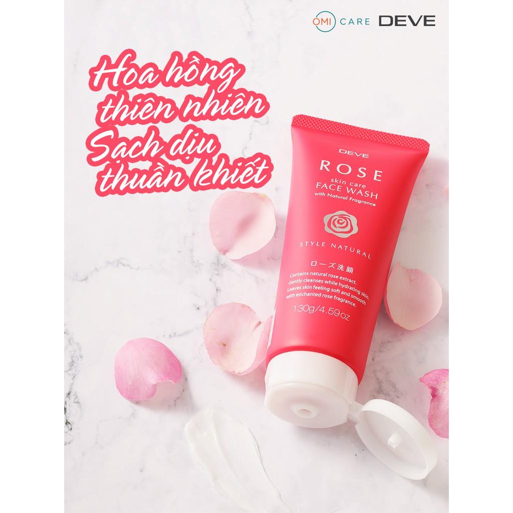 Sữa Rửa Mặt Deve Skin Care Face Wash Nhật Bản 130g