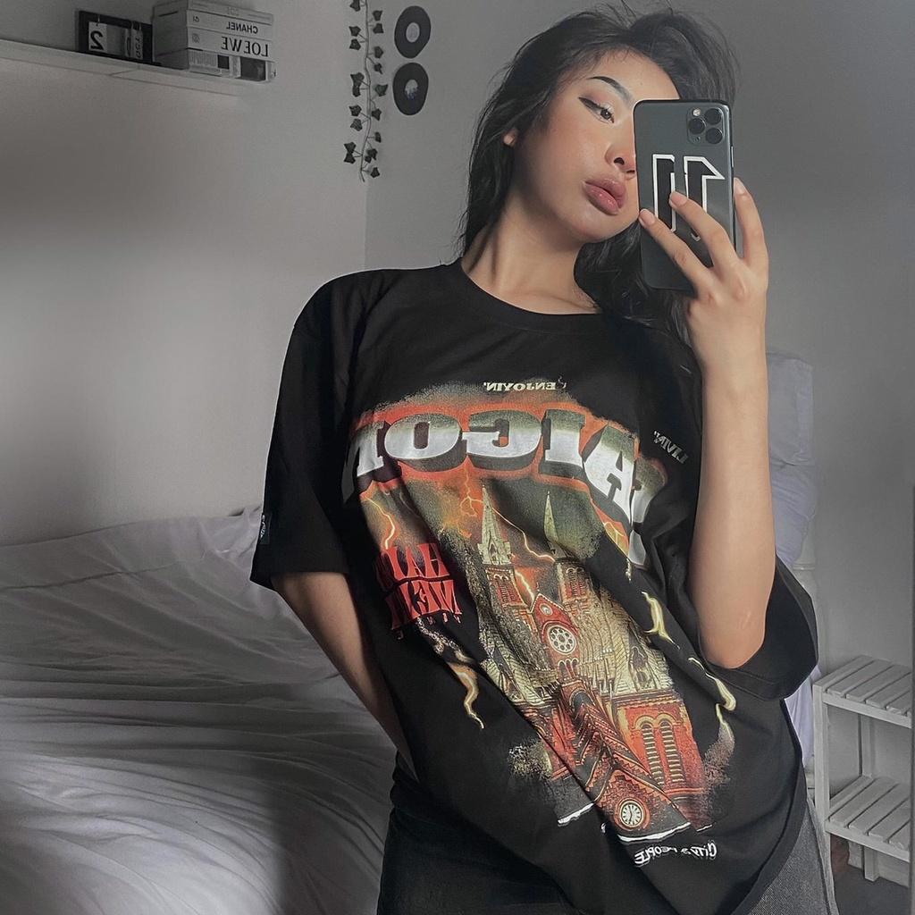 Áo Thun Local Brand Hades Sài Gòn Hà Nội Nam Nữ Tay Lỡ Unisex