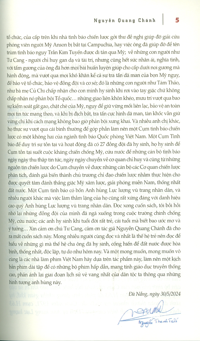 Kể Chuyện Cụm Tình Báo H.63 Anh Hùng - Những Câu Chuyện Tình Báo Thót Tim Không Phải Ai Cũng Biết (Bản in màu)