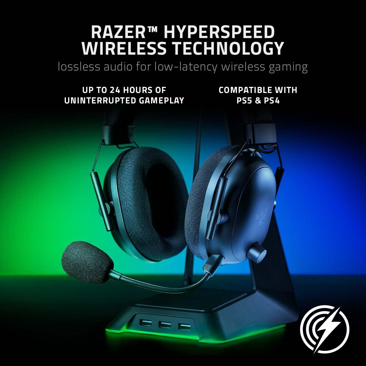 Tai nghe Gaming không dây Razer BlackShark V2 Pro - Hàng chính hãng