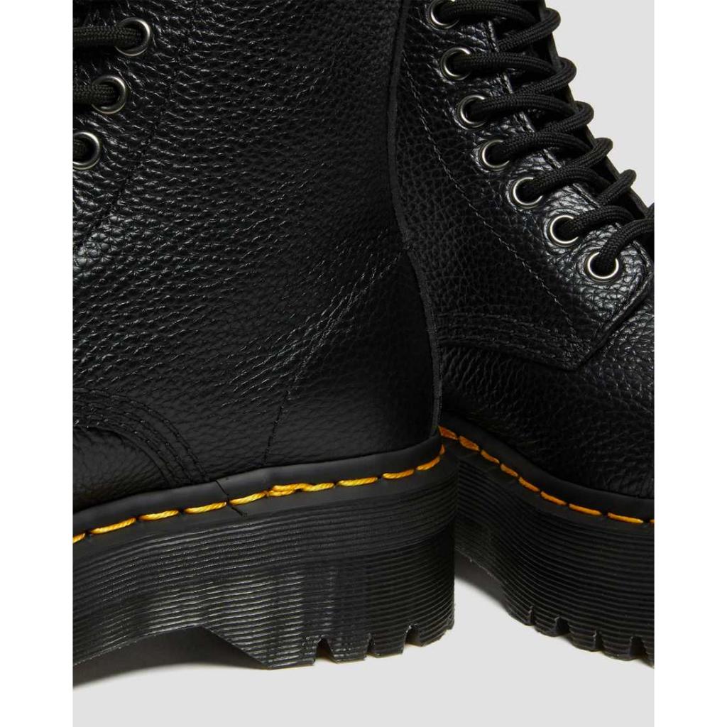 Giày Dr. Martens Hoàng Phúc Sinclair Milled Nappa Leather Platform Boots Phong Cách Sang Chảnh