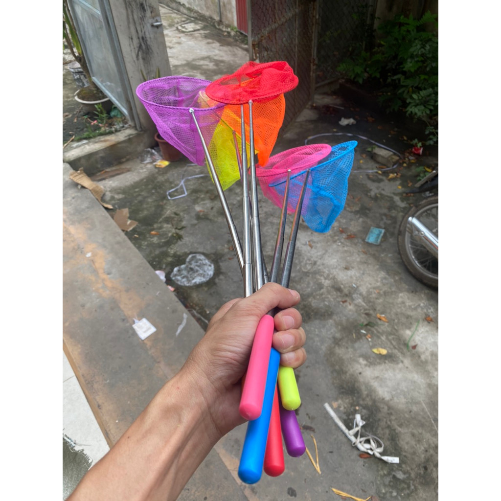 Vợt Vớt Cá Cảnh - Vợt Bắt Côn Trùng có thể Thu Gọn