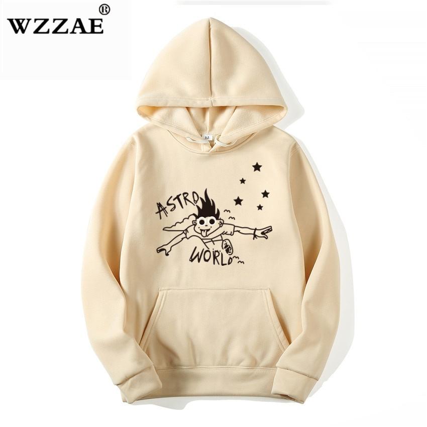 Áo Hoodie In Chữ Astroworld Look Mom I Can Fly 2020 Phong Cách Hip Hop Cá Tính Cho Nam 2020
