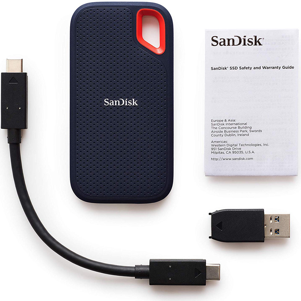 Ổ Cứng Di Động SSD SanDisk Extreme E61 V2 1050Mb/s - Hàng Chính Hãng