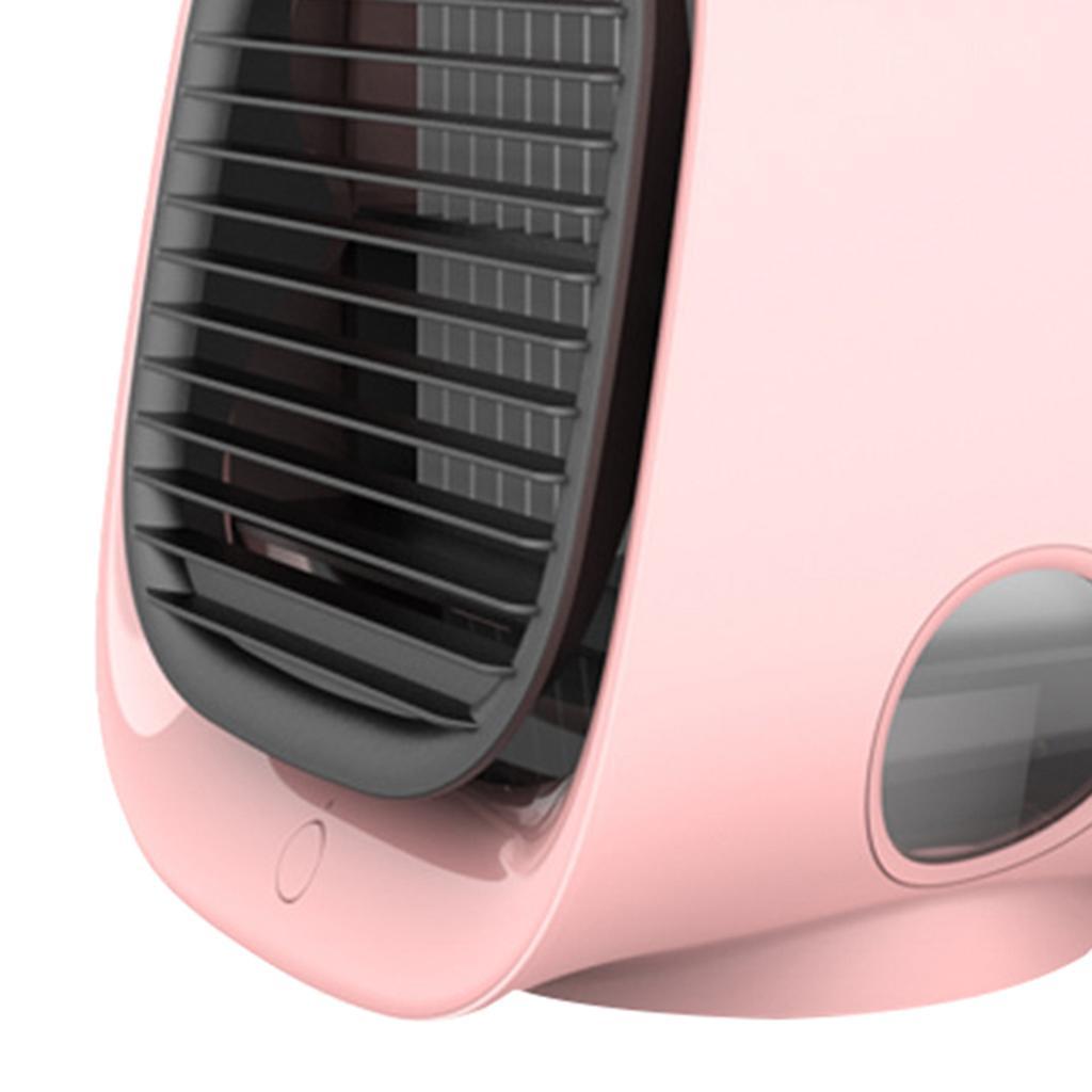 2x Portable Air Cooler Fan Desktop Cooling Air Conditioner Humidifier