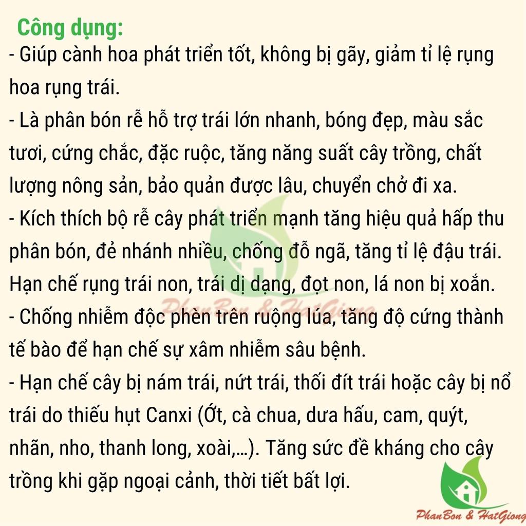 Phân Bón Lá Siêu Canxi Bo Chai 100ml - Sản phẩm của Bình Điền Vươn Xanh - Shop Phân Bón và Hạt Giống