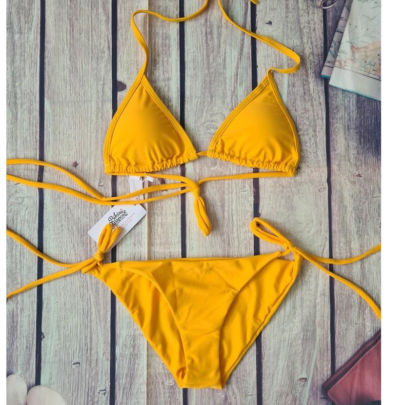 BIKINI 2 MẢNH TAM GIÁC TÍM KHOAI MÔN Bộ Sưu Tập Đồ Bơi Nữ BIKINI UMI