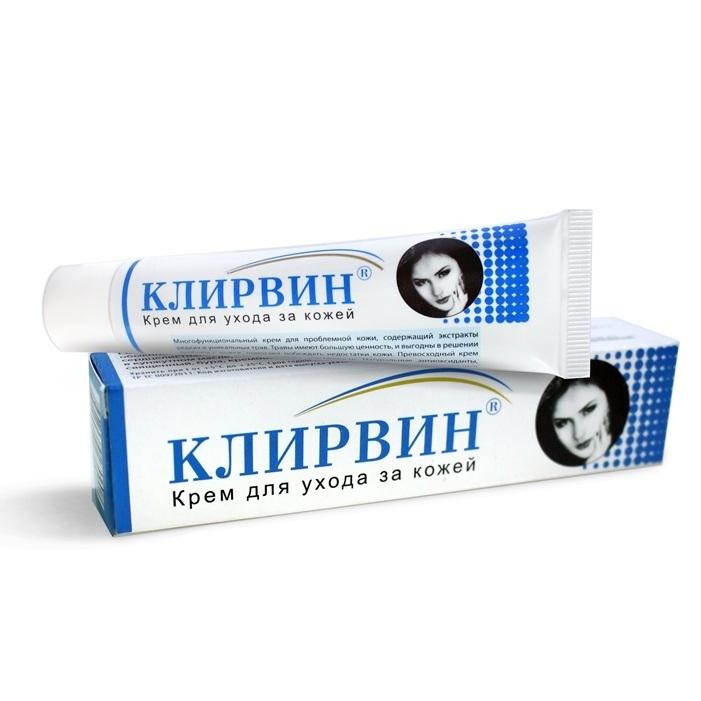 Bộ 4 tuýp kem hỗ trợ trị sẹo rạn nga Klirvin Cream Nga (25g/Tuýp)