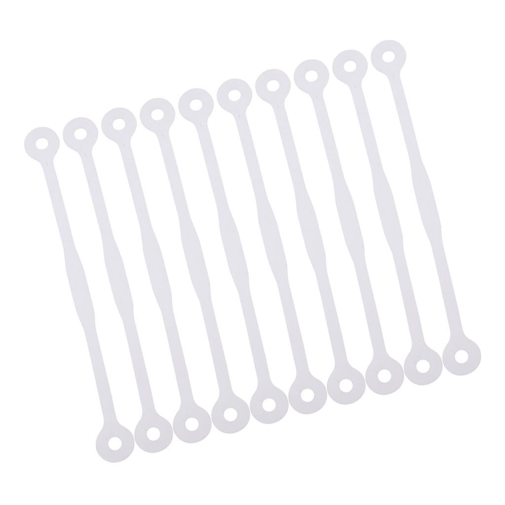 2x 10 Pieces Tennis Squash Racket Vibration Damper Shock Absorber Strips