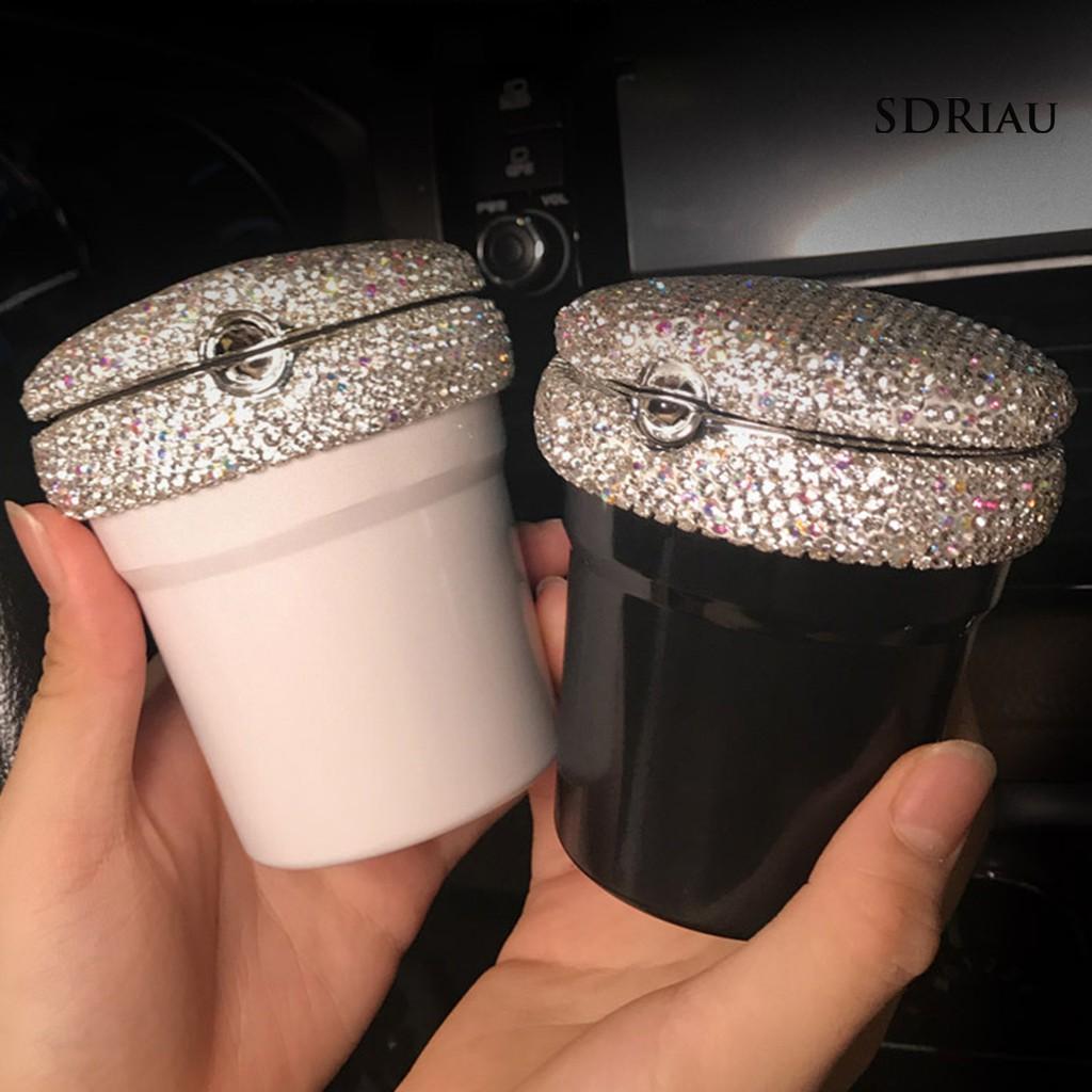 Cốc Gạt Tàn Thuốc Có Đèn Led Đa Năng Tiện Dụng Cho Xe Ô Tô