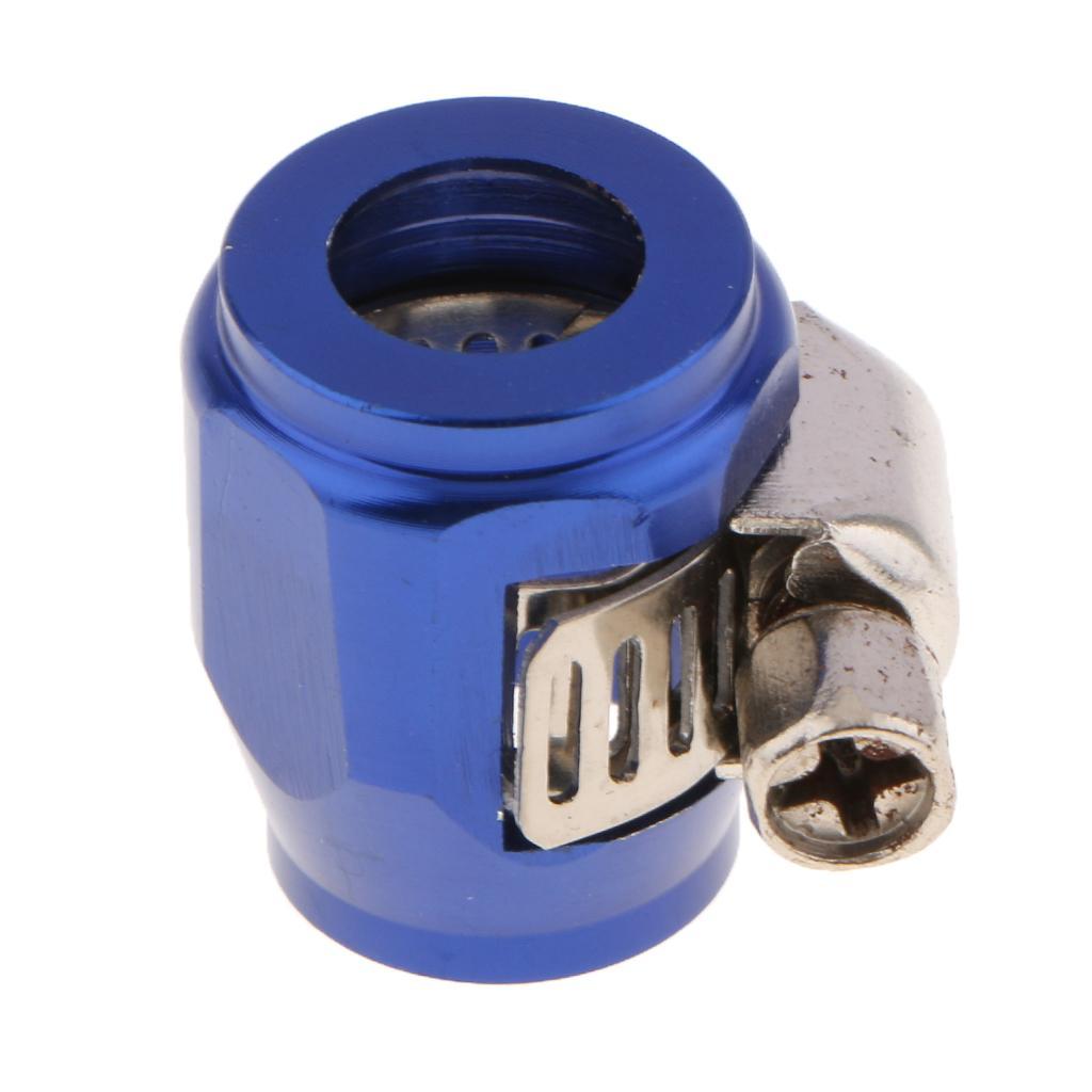 AN4 4AN -4 Car Fuel Hose Clamp Oil Line Fastener Finisher