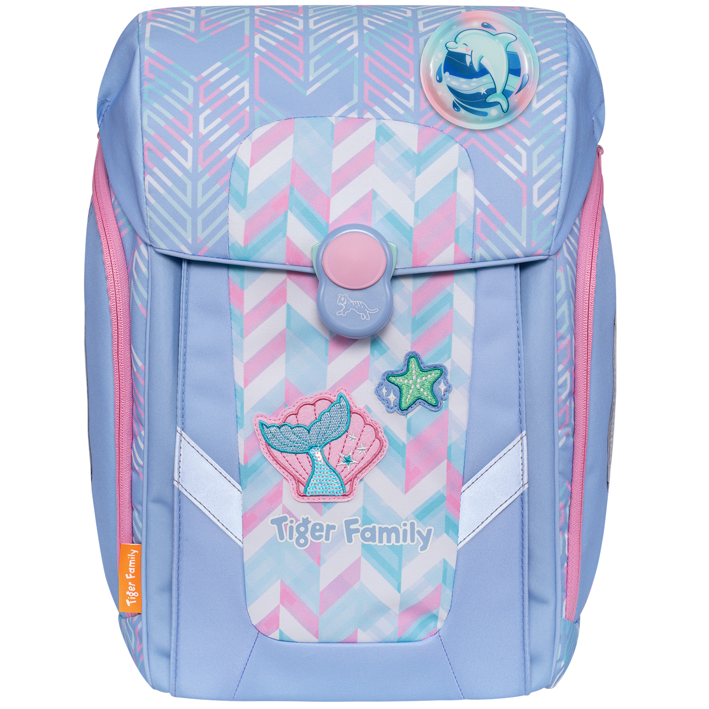 Cặp Chống Gù Infinity Schoolbag - Pastel Ocean - Go Green - Tiger Family TGFY-002A