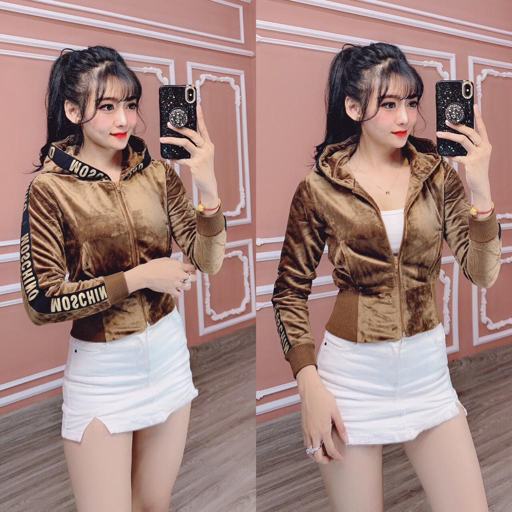 AÓ KHOÁC NHUNG FORM LỬNG VIỀN