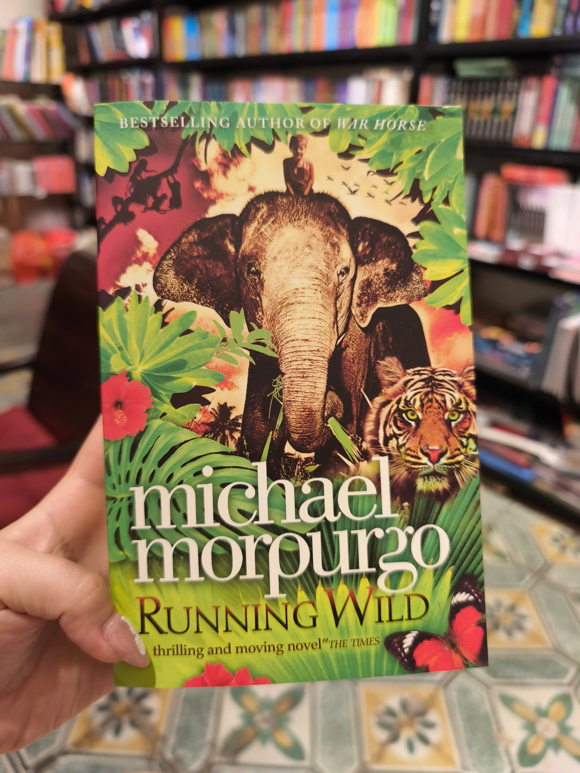 Sách - Running Wild by Michael Morpurgo - A heart-warming jungle adventure story for children