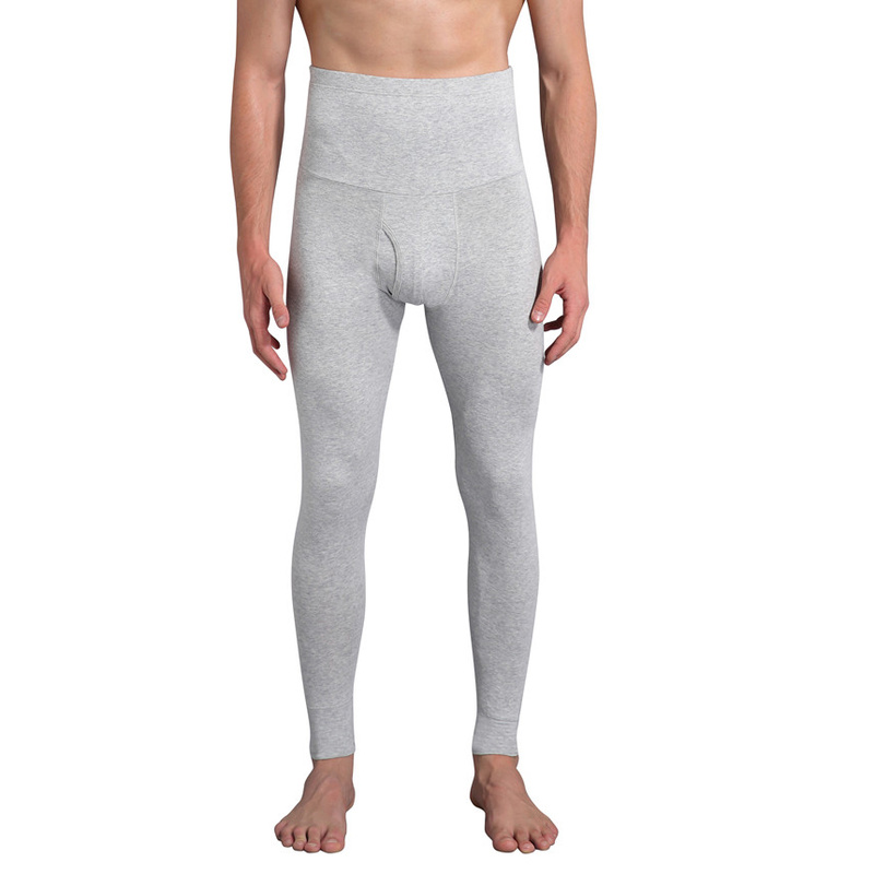 Nam Nhiệt Đồ Lót Ngủ Đáy Cotton Chắc Chắn Cao Cấp Quần Lót Mùa Đông Slim Pijama Quần Nam Dài Johns Ấm Quần Legging