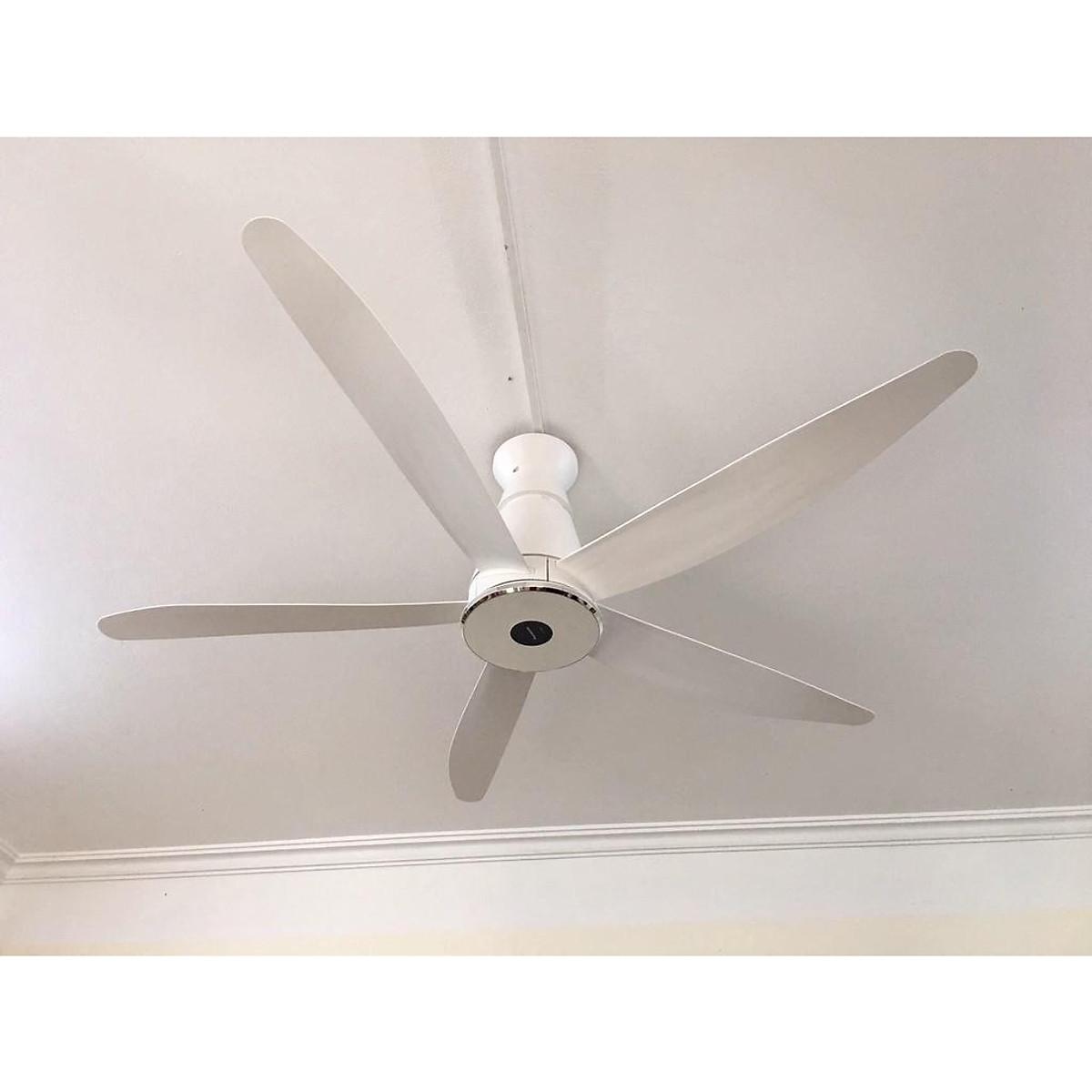 Quạt Trần 5 cánh điều khiển Panasonic F‑60XDN / F-60XDN-W - Hàng chính hãng