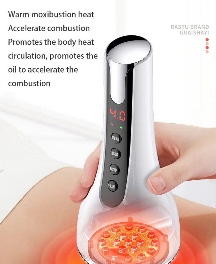 Máy Massage Xung Điện RASTU Body Cao Cấp + Tặng 5 chai tinh dầu - Home and Garden