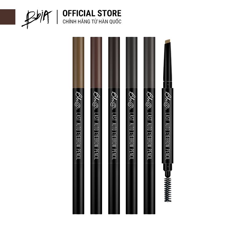 Kẻ chân mày Bbia Last Auto Eyebrow Pencil 0.18g (5 màu)