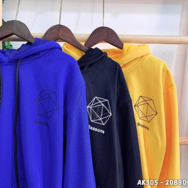 Áo Khoác Hoodie Nam Nữ NEW Siêu Hot Chất Nỉ Dày Dặn Siêu Đẹp Áo Hoodie Nam Nữ Form Rộng Unisex HÌNH HỌC