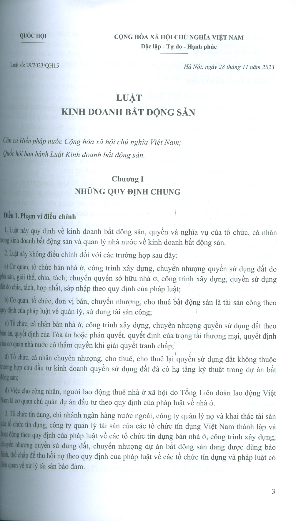Luật Kinh Doanh Bất Động Sản Và Các Văn Bản Hướng Dẫn Thi Hành