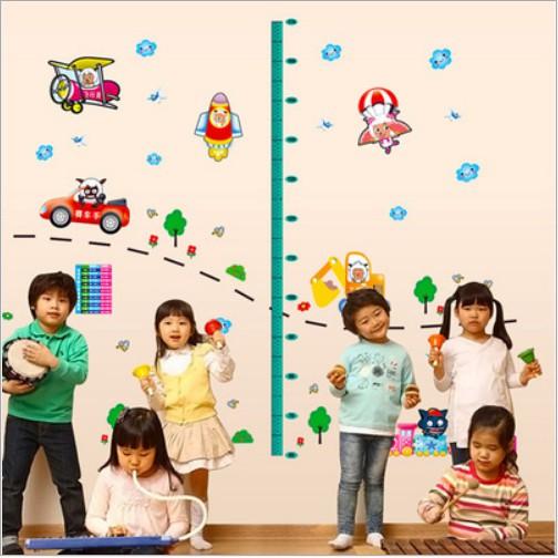 Decal thước đo giao thông cho bé