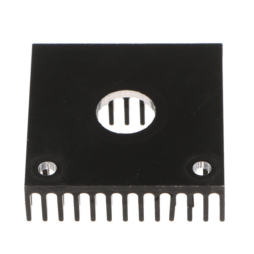 3D Printer Parts/Accessories Black Heatsink for MK7/MK8 Extruder 40x40x10mm
