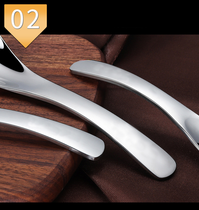 Combo 3 Thìa ăn phở, súp inox 304, inox 401 sang trọng cao cấp