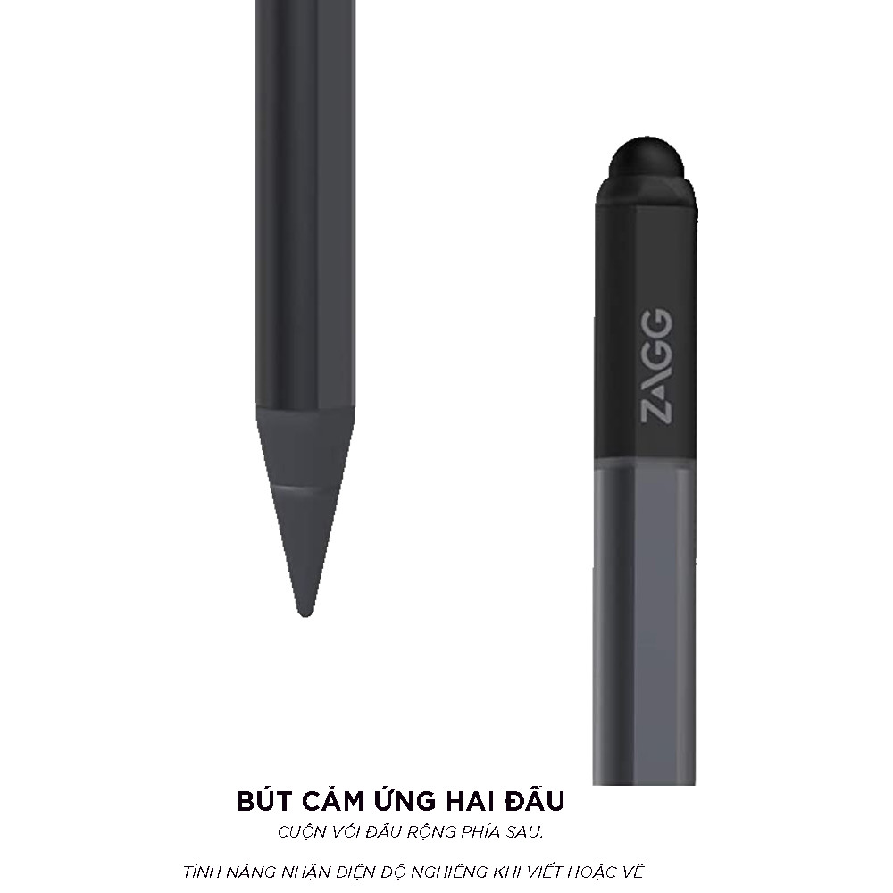 Bút cảm ứng ZAGG-Pro Stylus Pencil - Hàng chính hãng