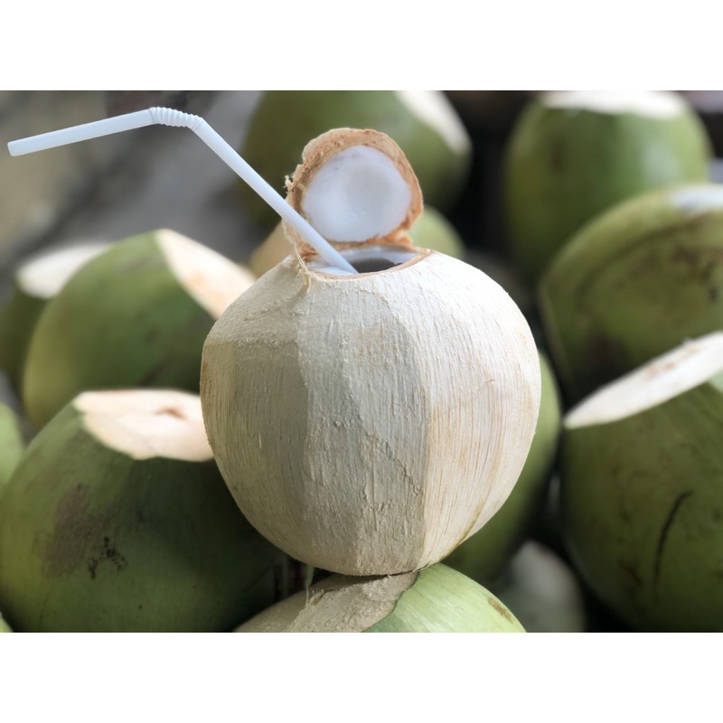 Dừa xiêm không vỏ/ quả