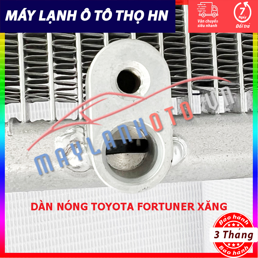 Dàn (giàn) nóng Toyota Fortuner (máy xăng) Hàng xịn Thái Lan (hàng chính hãng nhập khẩu trực tiếp)