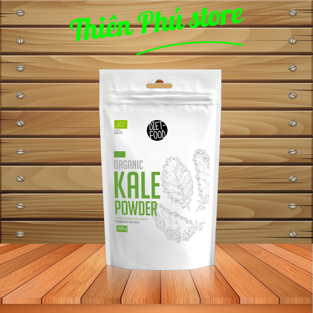 Bột Cải Xoăn Kale Hữu Cơ Diet Food Organic Kale Powder