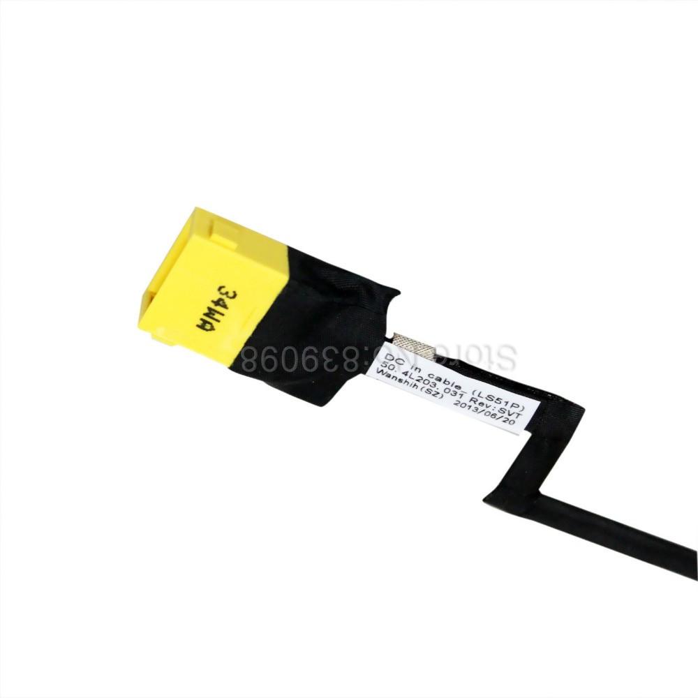 Cáp Nguồn Dc Cho Lenovo Ideapad S510P Ls51P 90203848 S510P-59390911 5939 50.4l203.021 50.4l203.001