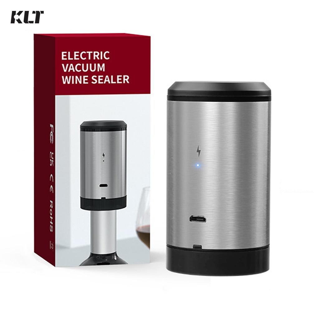 Nút Chặn Chai Rượu Vang Điện Tử 7 Ngày Có Thể Sạc Lại Tiện Dụng