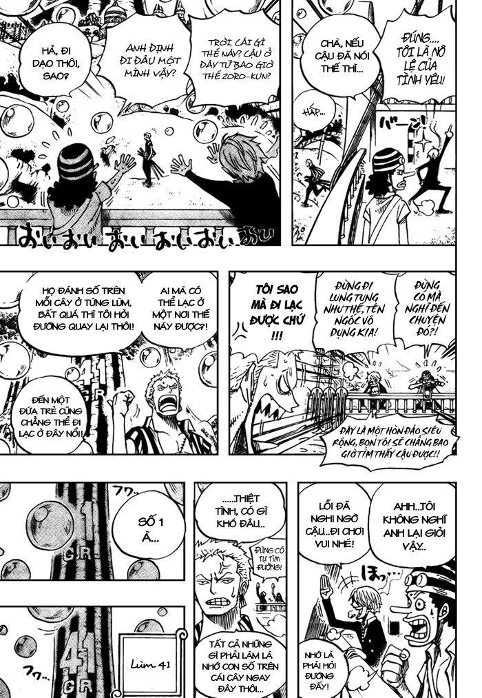 đảo hải tặc - one piece chapter 497 5