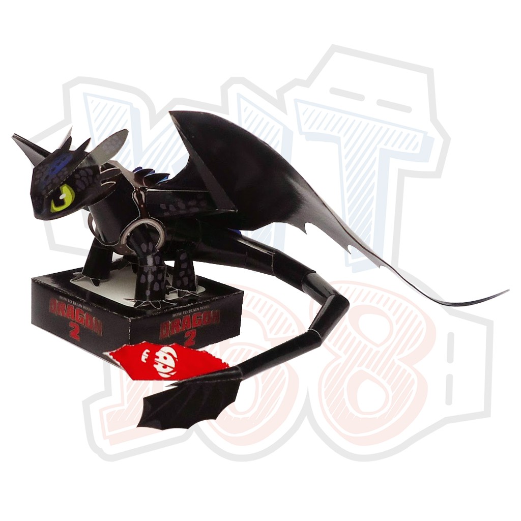 Mua Mô hình giấy Anime Rồng Toothless (How to Train Your Dragon 2 ...