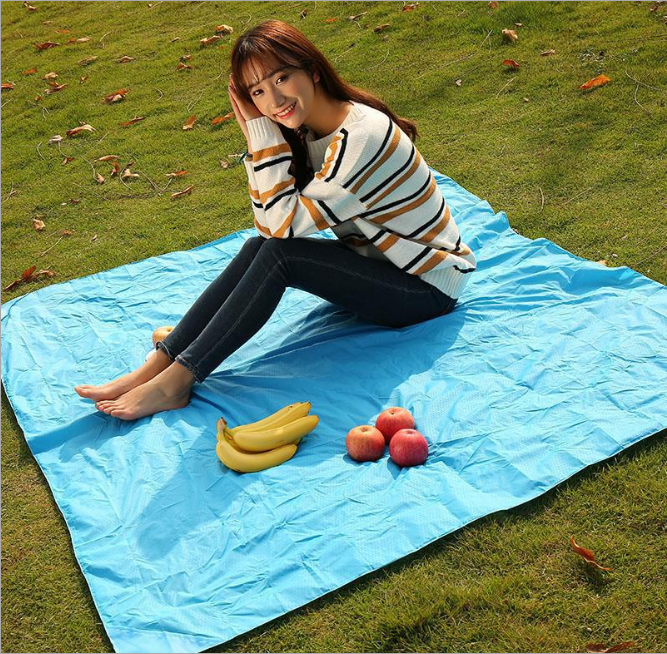 Thảm pinic gấp gọn, thảm dã ngoại du lịch đi biển, bạt trải picnic cắm trại đi phượt gấp gọn siêu nhỏ, siêu nhẹ GD499-BatPinic-GG