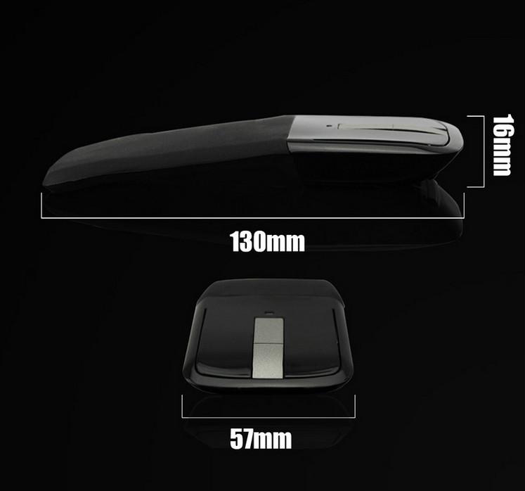 2.4 Ghz Có Thể Gập Lại Chuột Không Dây Folding Arc Touch Mouse Mause Máy Tính Gaming Mouse Chuột đối với Microsoft Bề Mặt PC Máy Tính Xách Tay