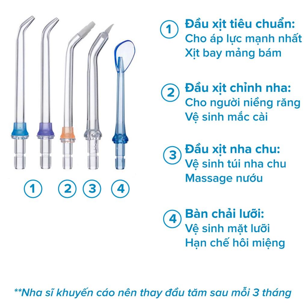 Máy Tăm Nước H2oFloss HF6/HF6P/HF9P 2022 - Phiên bản mới nhất chạy êm - Tặng túi đựng