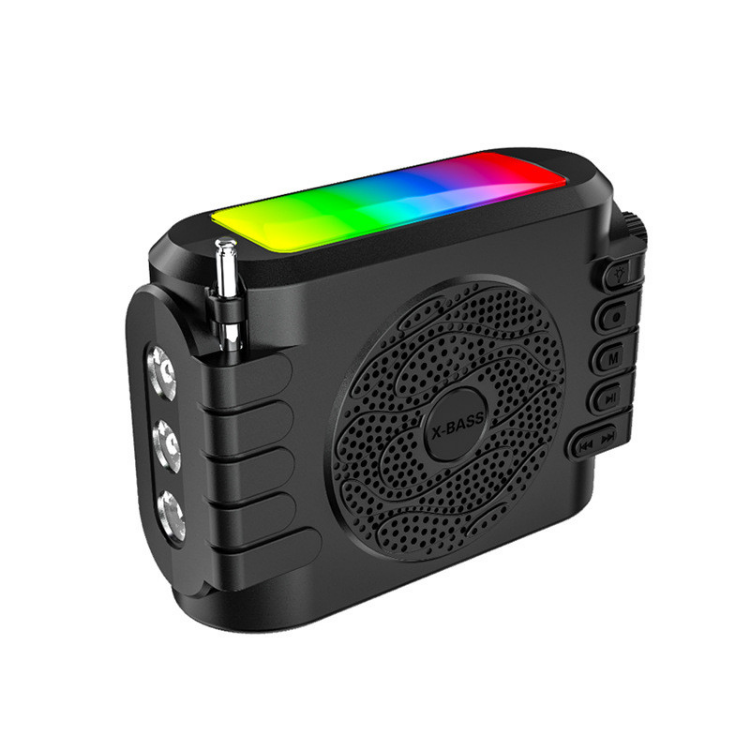Loa Trợ Giảng Bluetooth ZQS 302B Có FM, USB Có Led 1500Mah 5W Âm Thanh Cực Hay Tặng Kèm Micro