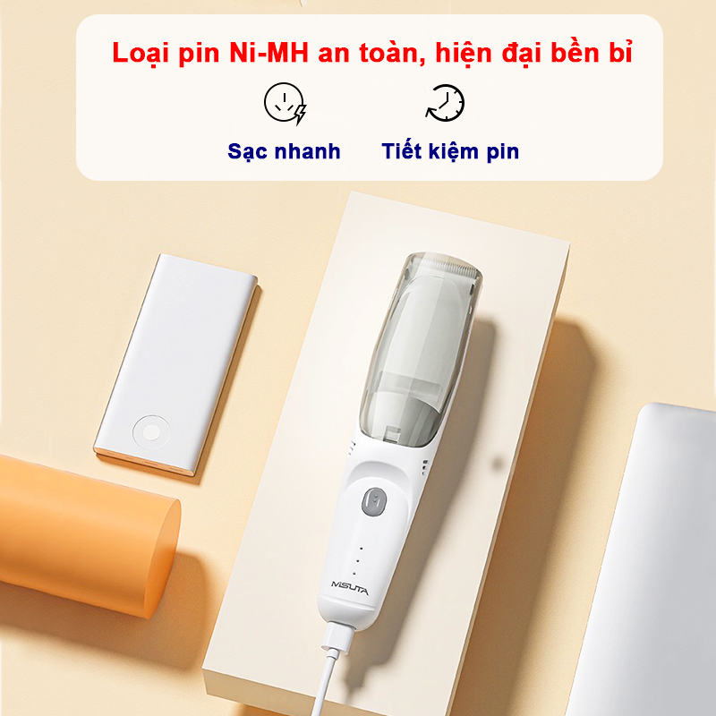 Tông đơ cắt tóc cho bé chống nước Baby-S, Tông đơ cắt tóc MISUTA cao cấp tiện lợi - SDT004