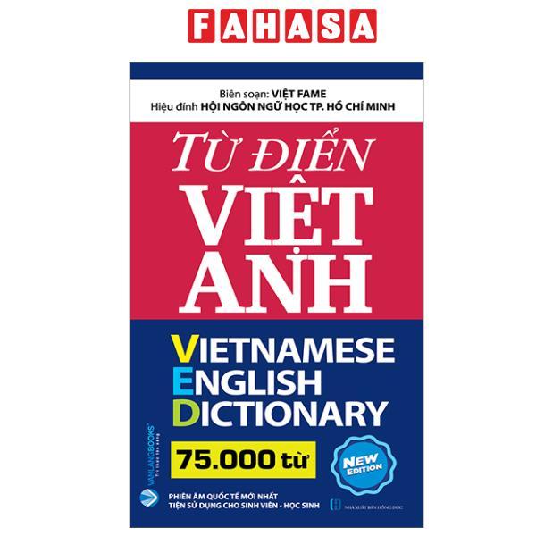 Sách - Từ Điển Việt Anh 75000 Từ (Tái Bản 2025)