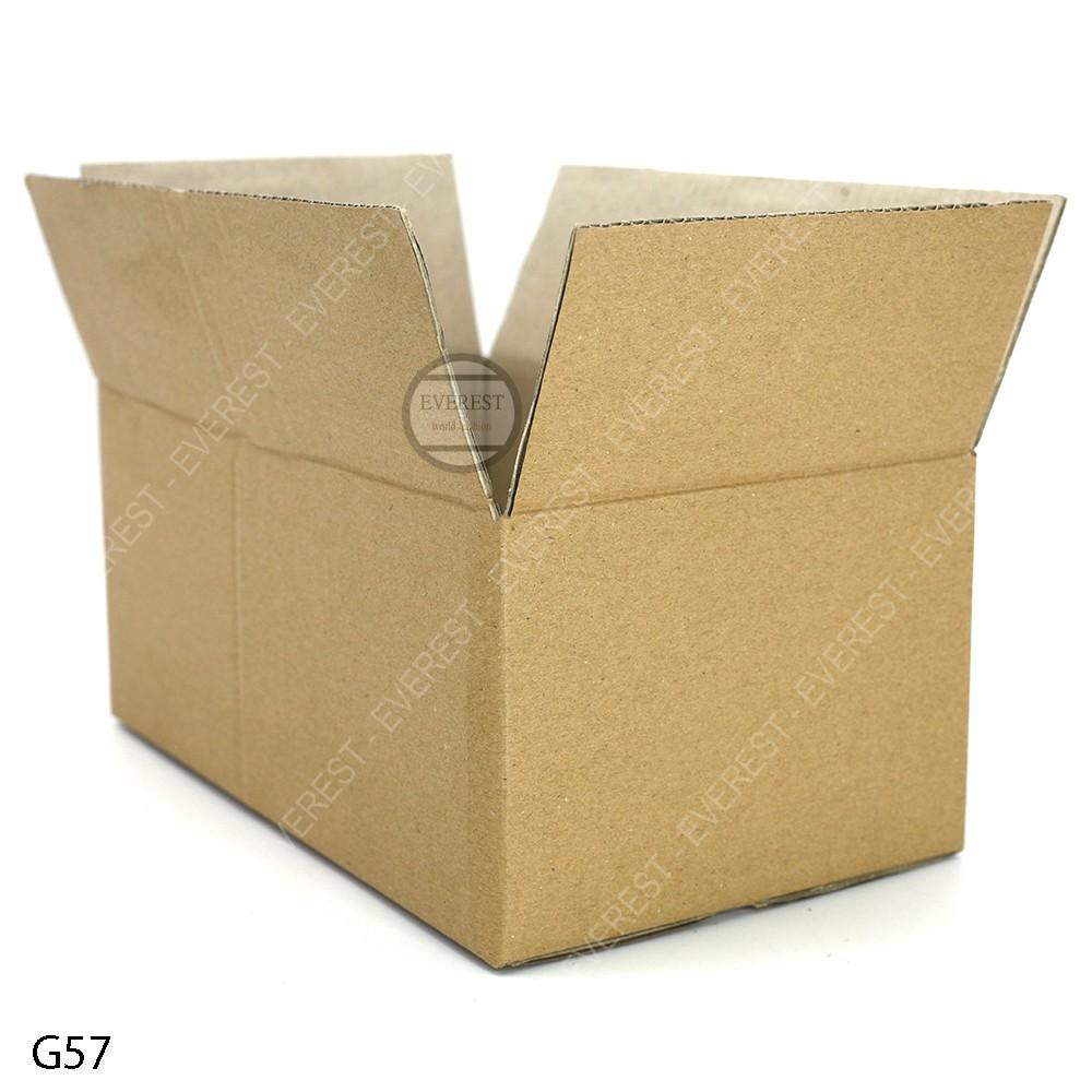 Hộp giấy, thùng carton size 28x16x12 giấy carton gói hàng Everest